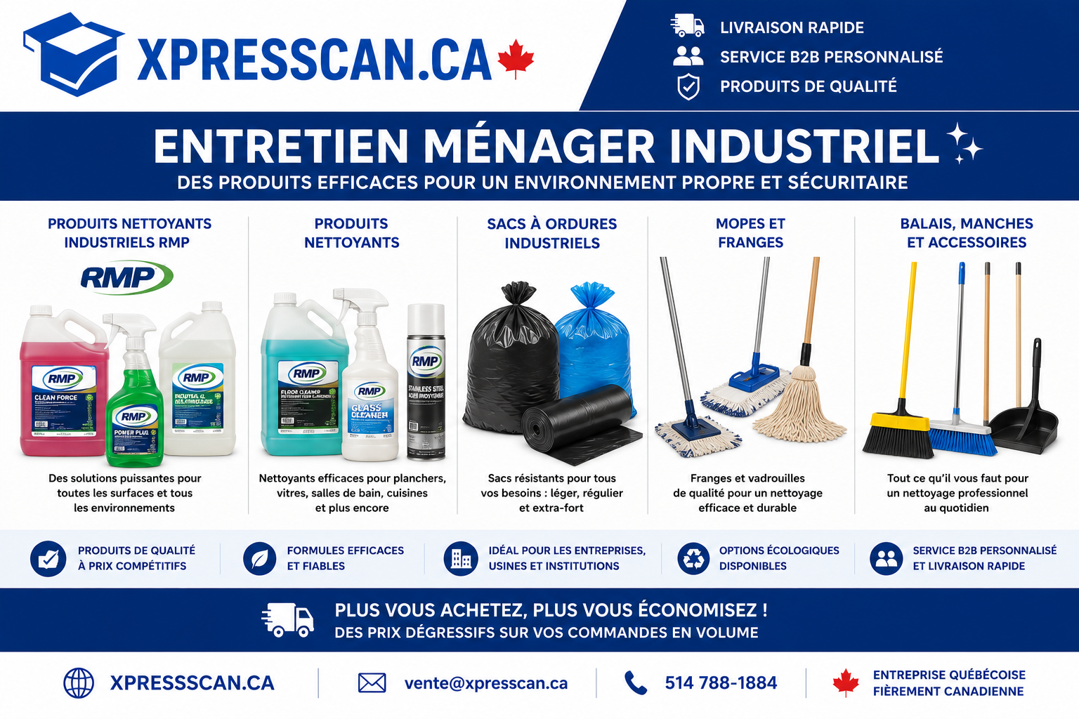 ENTRETIEN MÉMAGER INDUSTRIEL