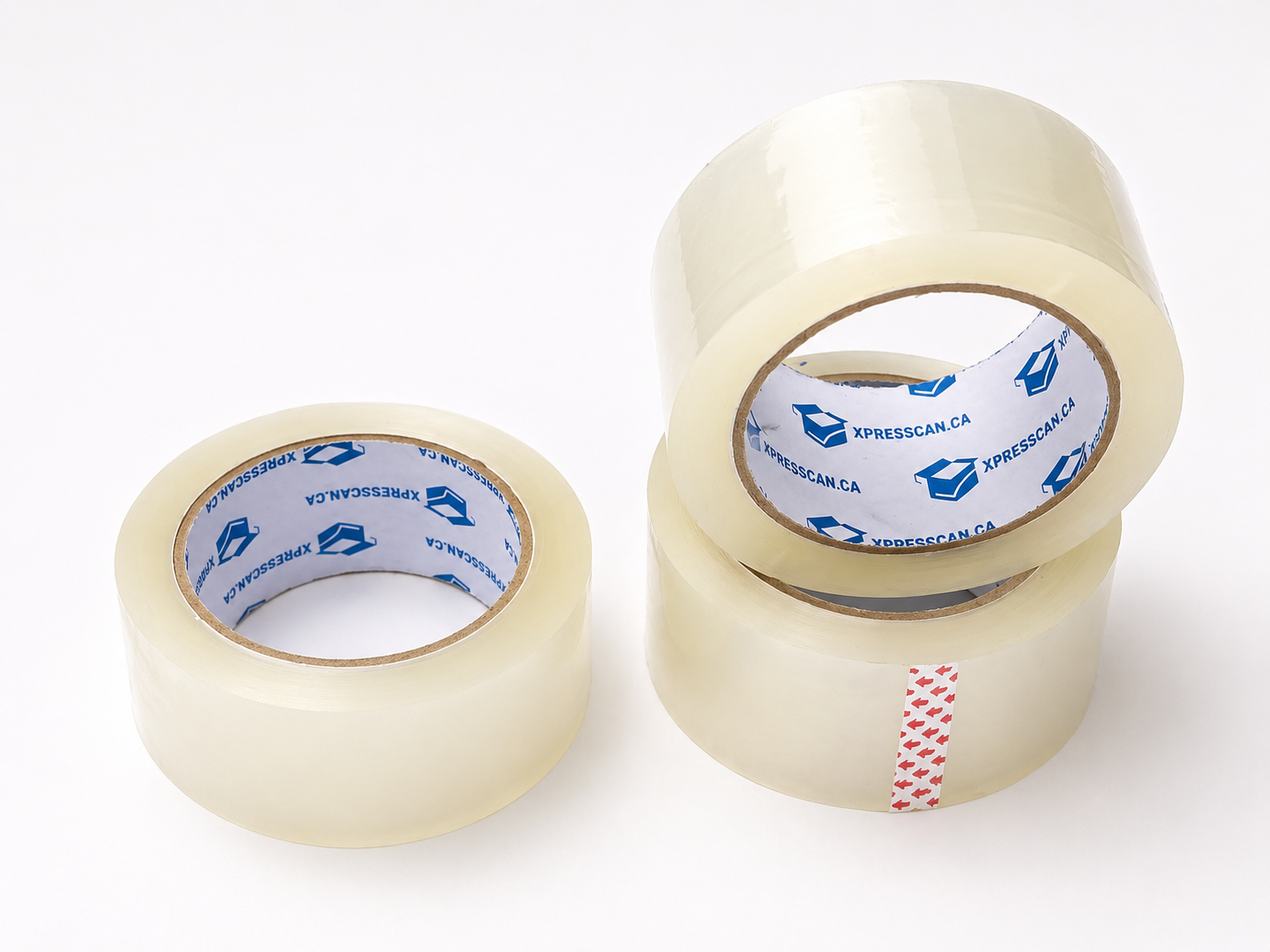 Tape d'emballage transparent 2 po x 110 verges 1.6 mil | Xpresscan