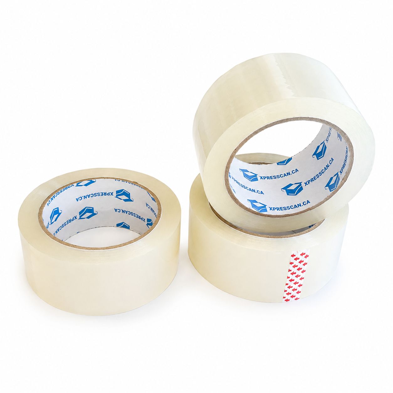 Tape d’emballage économique 2" – 1.6 mil – 100 m