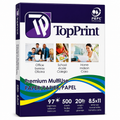 Papier multifonction Premium TopPrint 8,5" x 11" – 500 feuilles