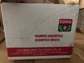 Boîte blanche ROMA pointillée – 9 1/2" x 8 1/8" x 7 3/16"
