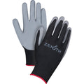 Gants enduits confortables de première qualité – Grandeur 9 / Large – Revêtement nitrile – Calibre 13 – Enveloppe polyester