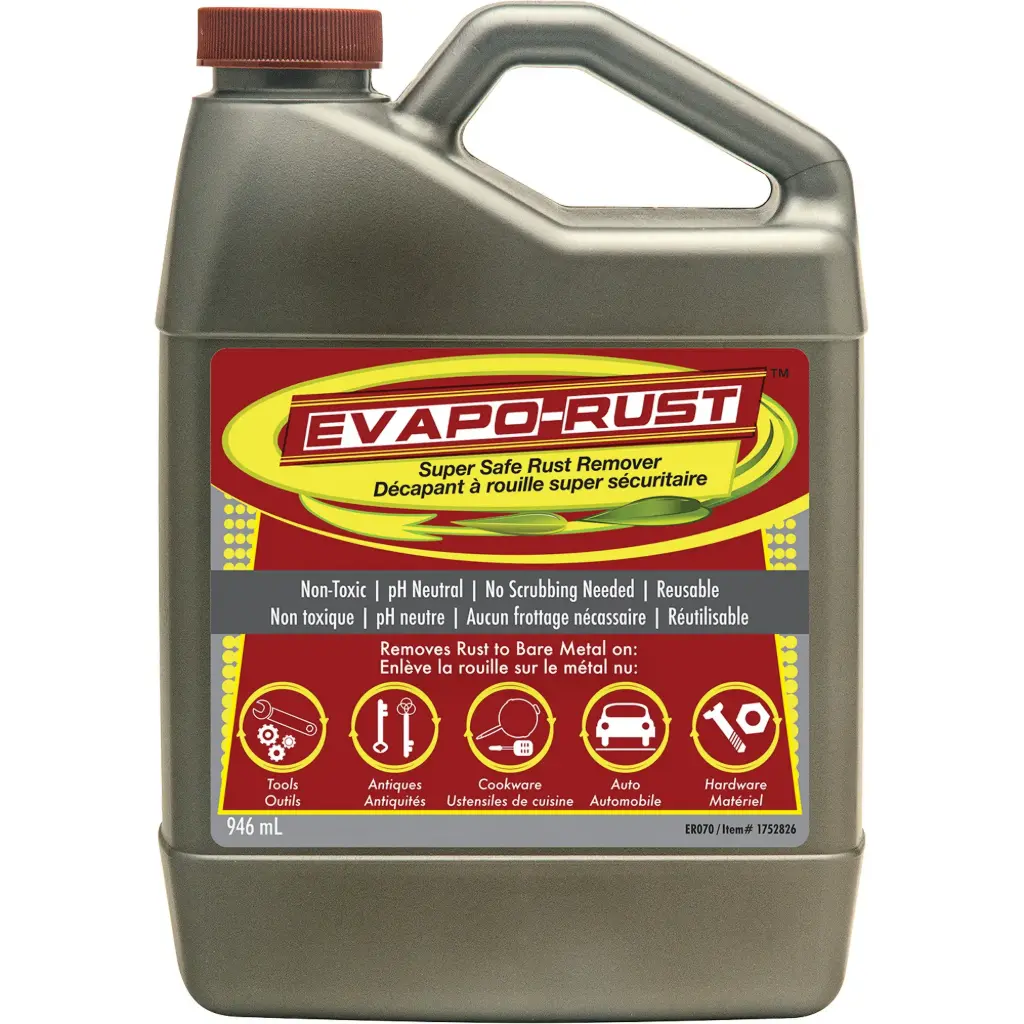 [AH141] Agent antirouille super sécuritaire Evapo-RustMD, Cruche 946ml