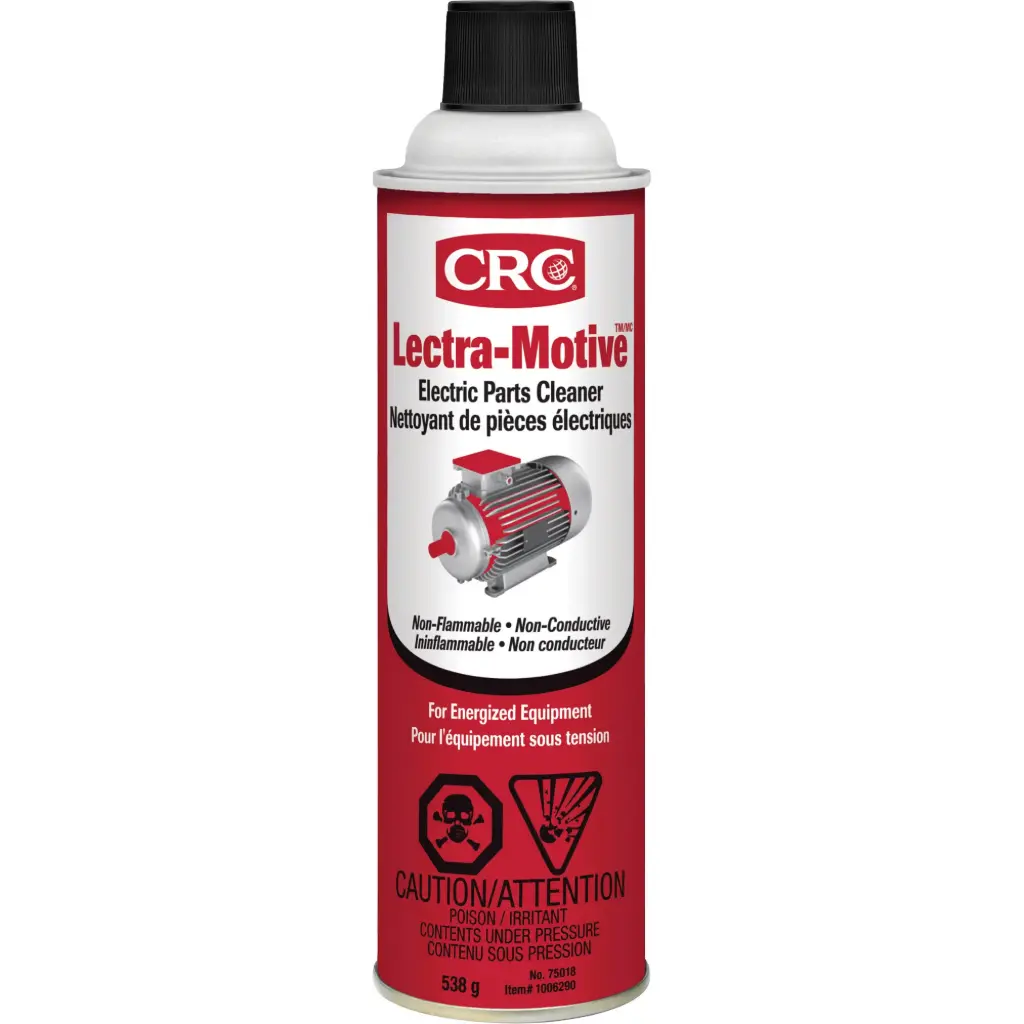 [QD093] CRC NETTOYANT POUR COMPOSANTS ÉLECTRIQUES LECTRA-MOTIVEMC, CANETTE AÉROSOL