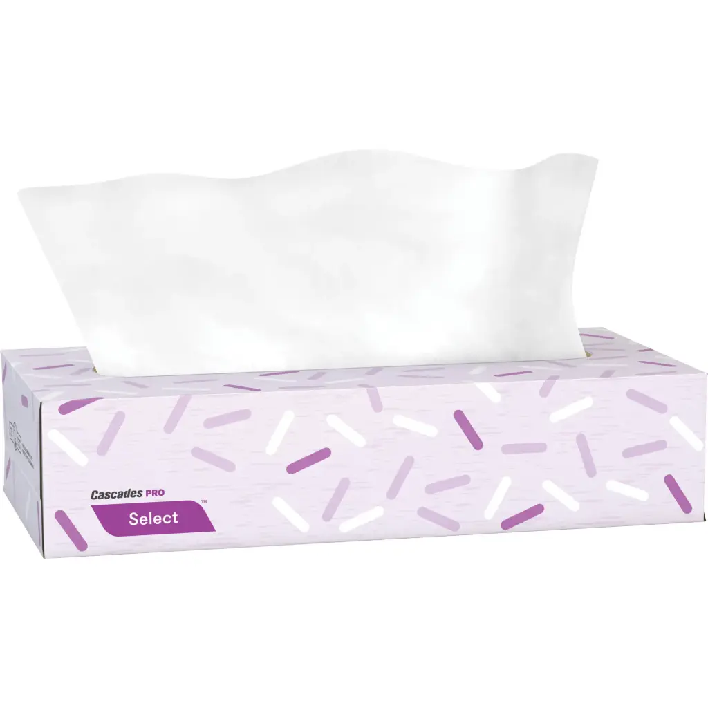 [JH330] CASCADES PAPIER-MOUCHOIR PRO SELECTMC, 2 PLI, 7,3" LO X 8,1" LA, 100 FEUILLES/BOÎTE CS-30