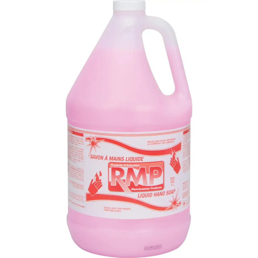 Pink Liquid Hand Soap, Liquid, 4 L, Scented