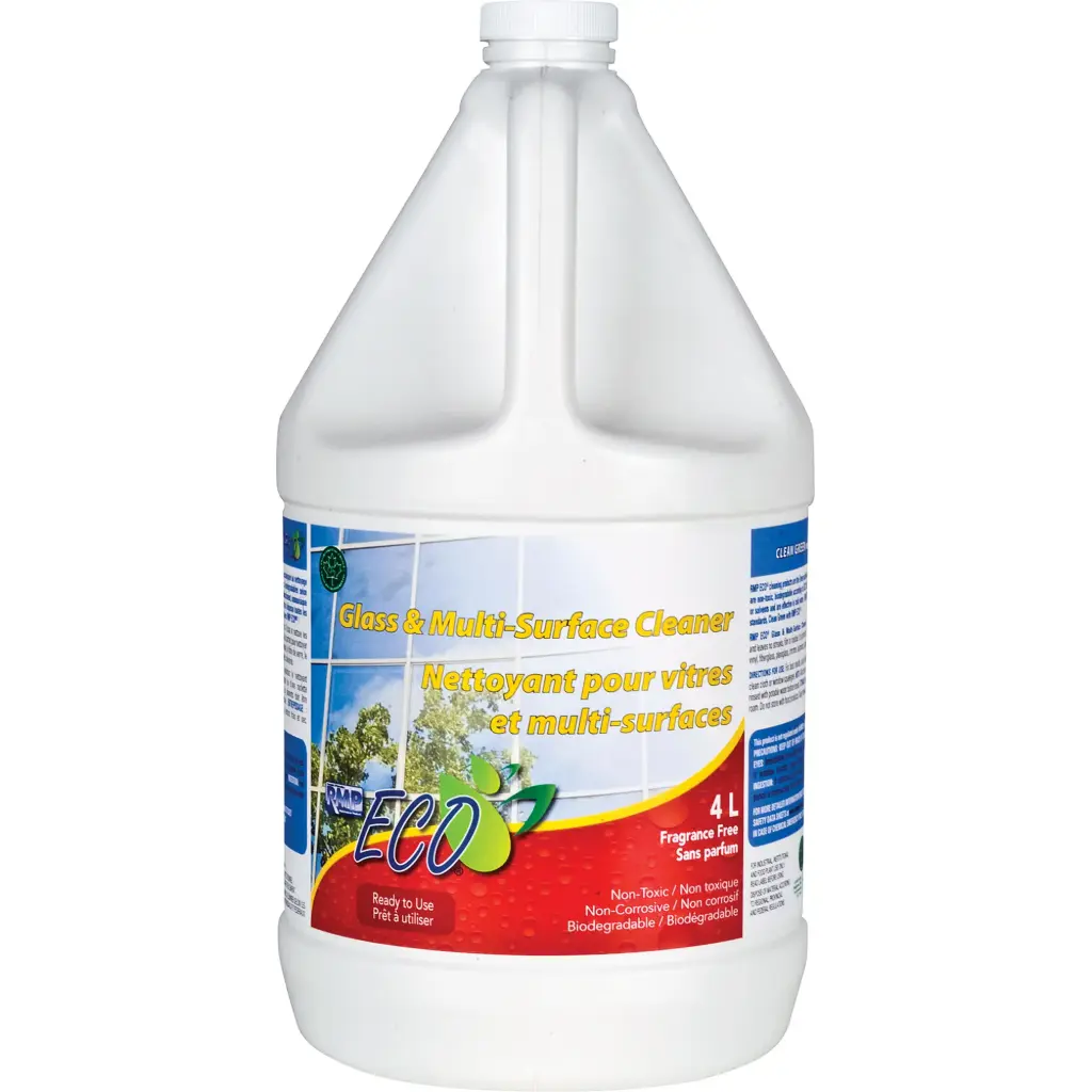 GLASS & ALL-PURPOSE SURFACE CLEANER, 4 L