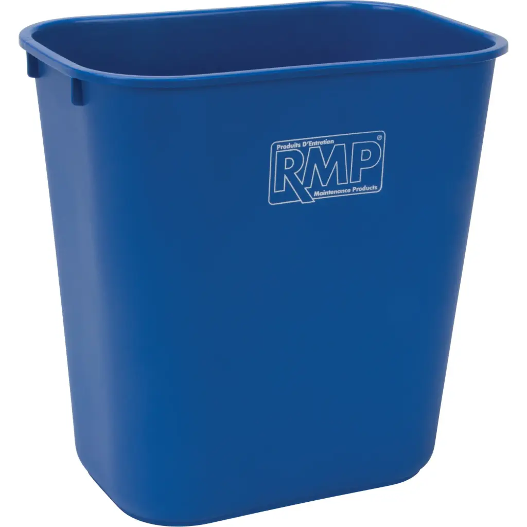 RECYCLING BIN, DESKTOP, POLYETHYLENE, 28 US PINTS
