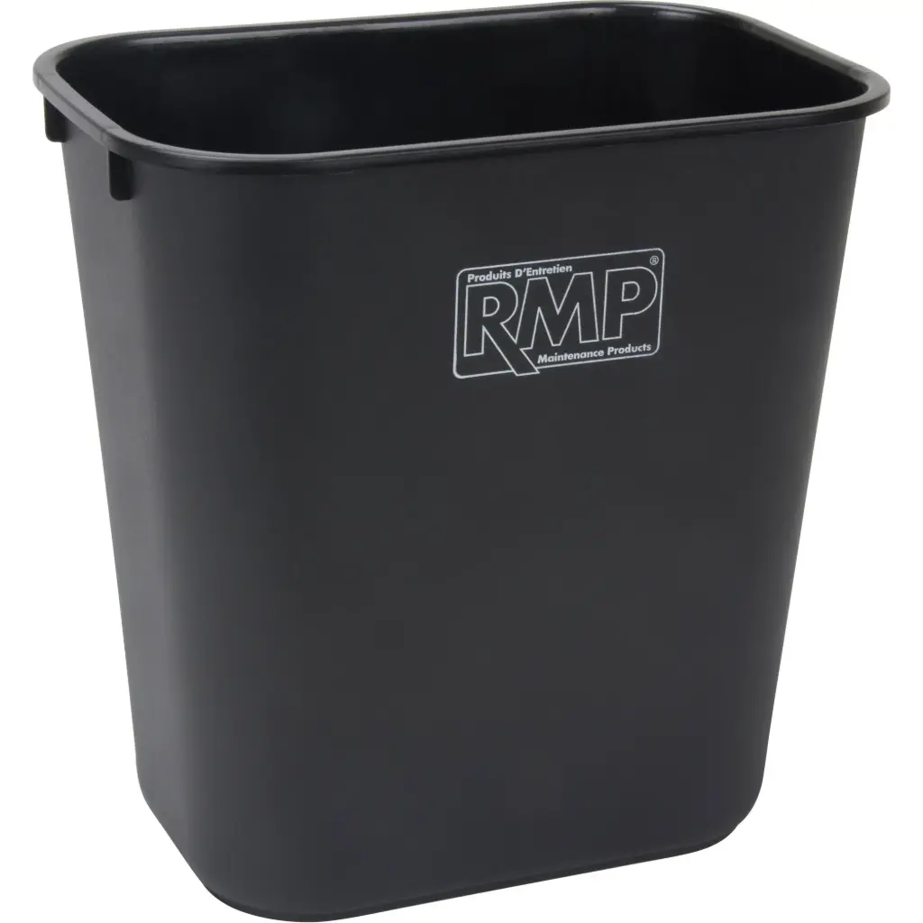 OFFICE WASTE BASKET, 28 QUARTS, POLYETHYLENE
