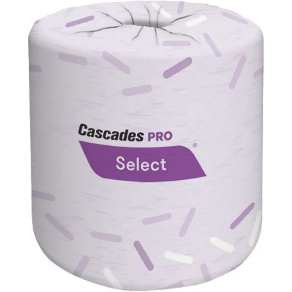 PRO SELECTMD TOILET PAPER, 2-PLY, 420 SHEETS/ROLL, WHITE, 48 ROLLS