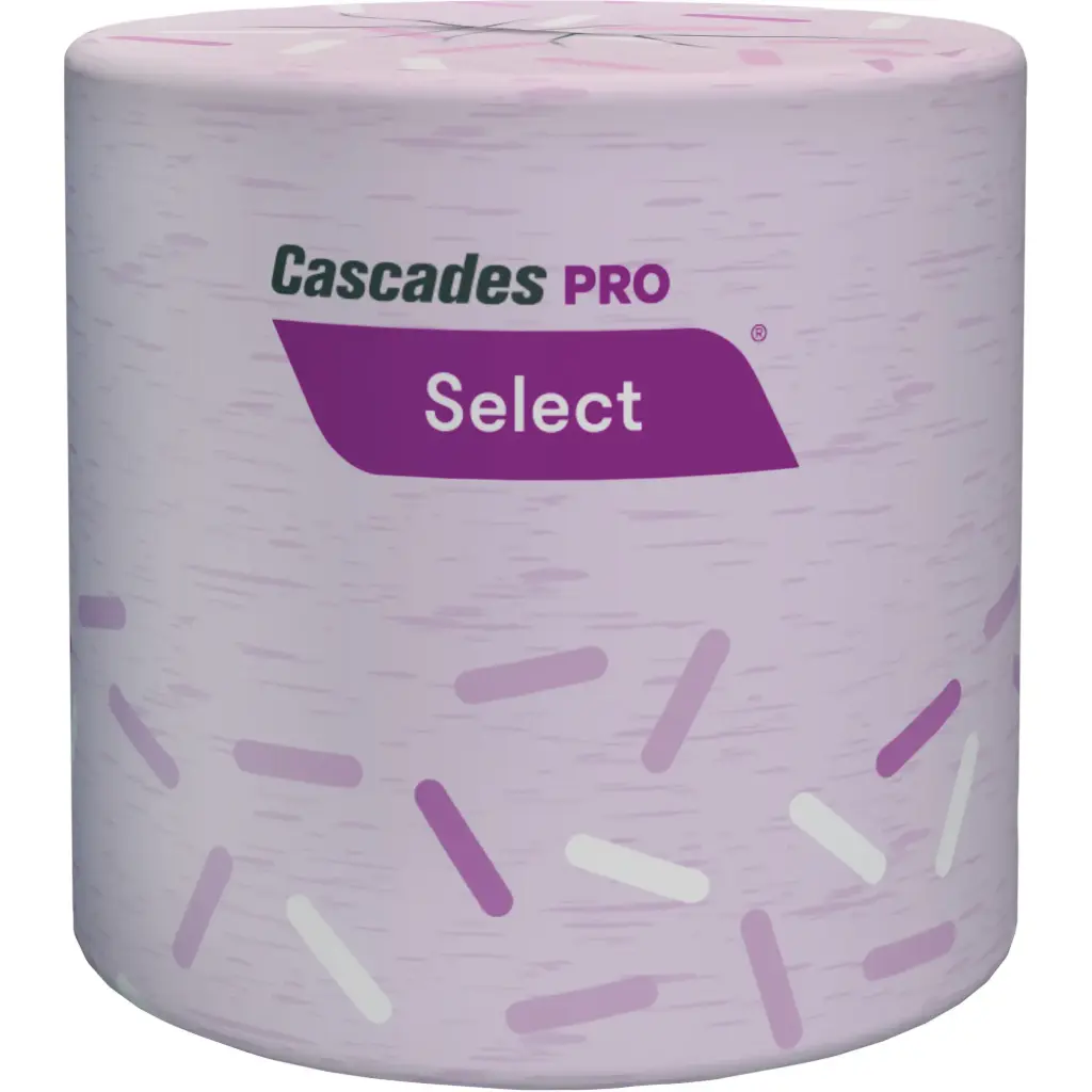 PRO SELECTMD TOILET PAPER, 1-PLY, 1000 SHEETS/ROLL, WHITE, 48 ROLLS