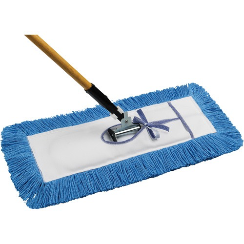 STATIC-H DUST MOP WITH HANDLE, ATTACH-STYLE, NYLON, 48” L X 5” W