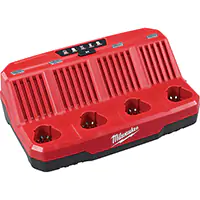 CHARGEUR SÉQUENTIEL AVEC QUATRE BAIES M12™, 12 V, LITHIUM-ION TYO326 – MILWAUKEE