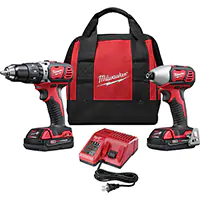 ENSEMBLE DEUX OUTILS SANS FIL COMBINÉS M18, LITHIUM-ION, 18 V – MILWAUKEE