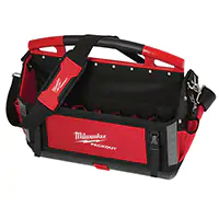 FOURRE-TOUT PACKOUT™, NYLON BALISTIQUE, 32 POCHETTES, NOIR/ROUGE – TEQ703