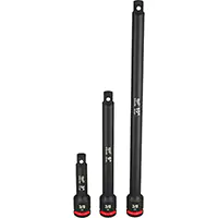 JEU DE RALLONGES POUR DOUILLES SHOCKWAVE IMPACT-DUTY 3/8", 3"/6"/10", MILWAUKEE UAK767