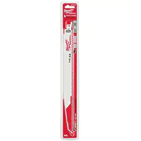 LAME AX™ SAWZALL™ BIMÉTAL, 5 DENTS PAR POUCE, 6" LO × 1" LA, TYF005