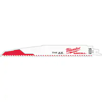 LAME AX™ SAWZALL™ BIMÉTAL, 5–8 DENTS PAR POUCE, 12" LO × 1" LA, TYF035