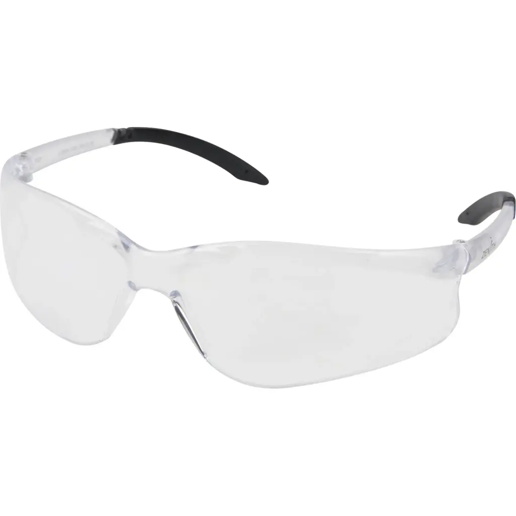 Z2400 SERIES SAFETY GLASSES, CLEAR LENSES, ANTI-FOG, ANSI Z87+/COMPLIANT/EXCEEDS CSA Z94.3 STANDARD