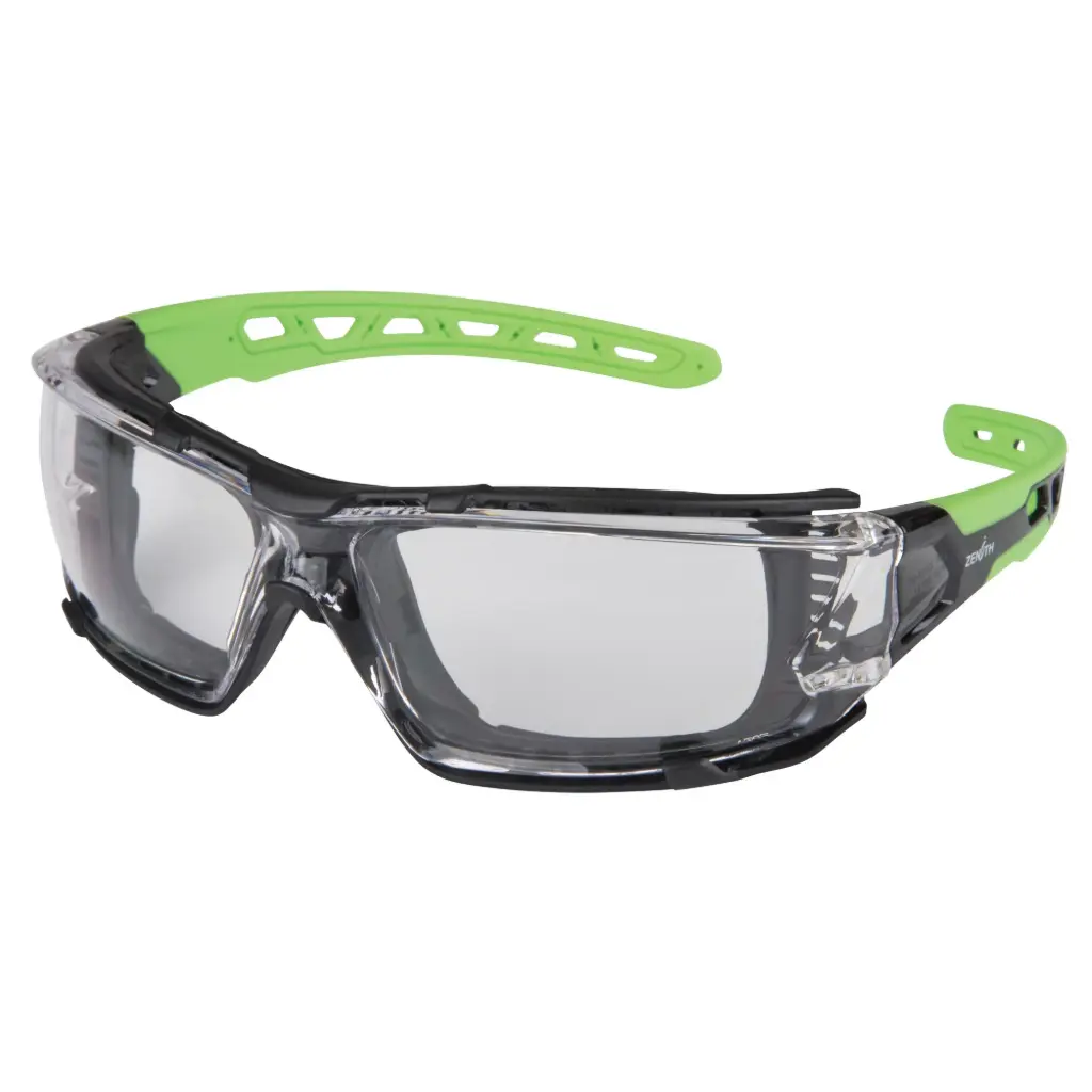 Z2500 SERIES SAFETY GLASSES WITH FOAM GASKET, CLEAR LENS, ANTI-FOG, ANSI Z87+/MEETS OR EXCEEDS CSA Z94.3