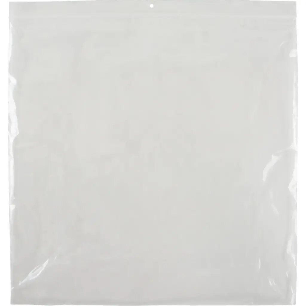 POLY BAGS, RESEALABLE, 12” X 12”, 2 MILS PK100