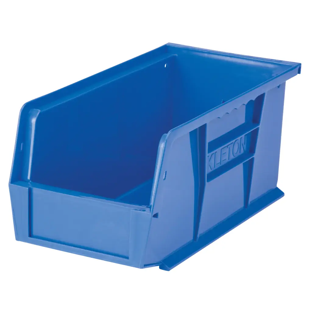 STACKABLE & HANGING BIN BLUE, 5-1/2” X 5” X 10-7/8”